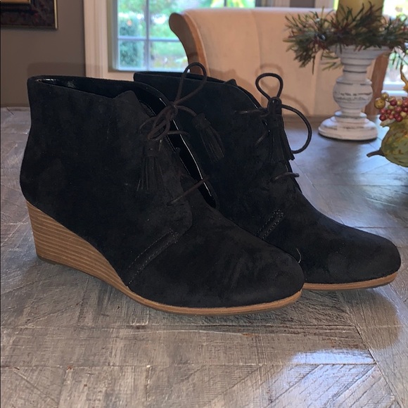 Black Suede Bootys